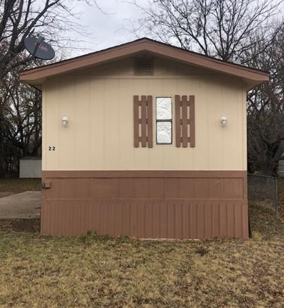 Burkburnett Estate Mobile Home Community | Lot 22