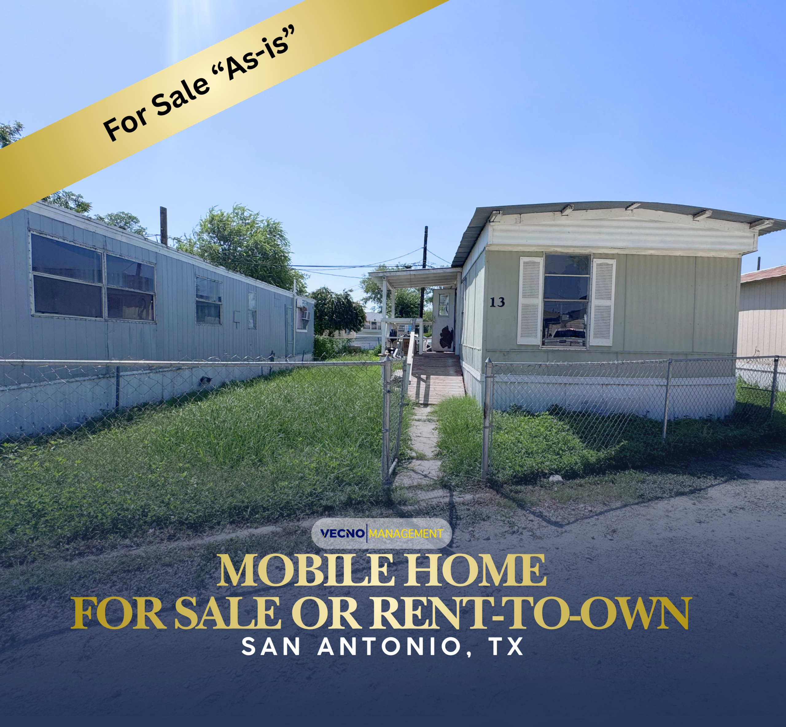 Castroville Mobile Home Community | Lot 13